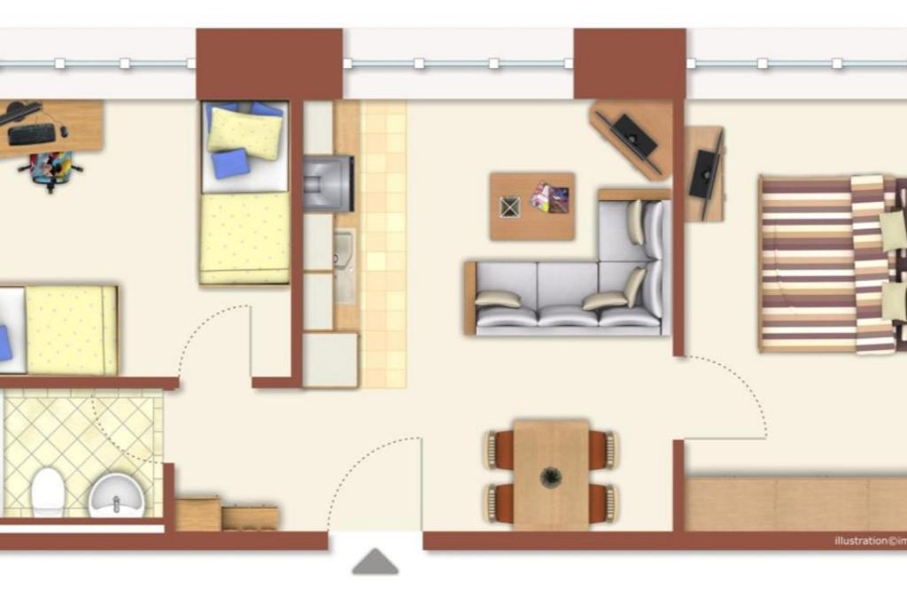 Berringer Aal, An Der Promenade Apartment *